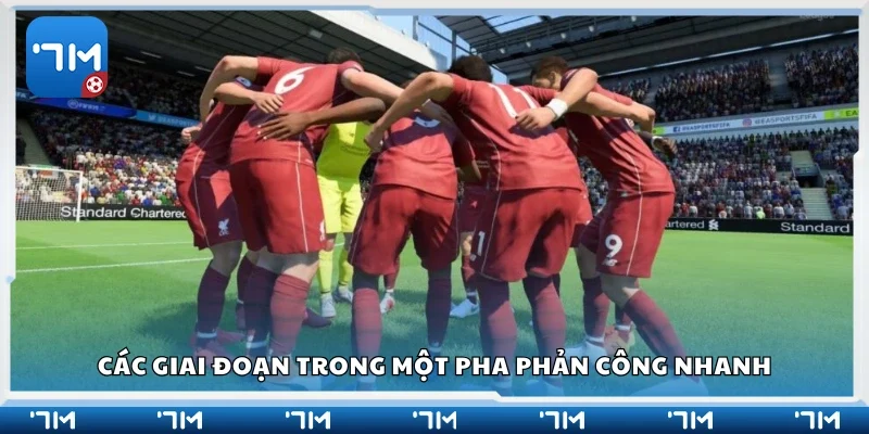 Các giai đoạn trong một pha phản công nhanh